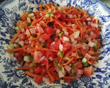 Foto del paso 2 de la receta: Ensalada de pasta multicolor 🎨