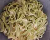 Fafül gombás tagliatelle rozé kacsamellel recept fázis 2 fotója