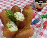 Foto langkah ke 6 dari resep Roti Goreng Pisang/untuk-untuk pisang.
