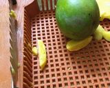 A picture of step 1 of Sun dried mango pickle / Magaya.