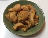 Foto del paso 1 de la receta: Pechugas con papas cuadradas a la mostaza