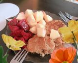 Hình bước làm 6 của món Pancake chuối