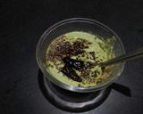 A picture of step 3 of Coconut peanut chutney.