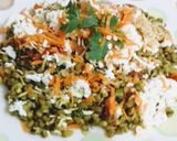 A picture of step 12 of Sprouts Moong (Green lentils)Healthy Breakfast.