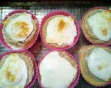 Virslis, hagymás, sajtos rántotta muffin recept fázis 11 fotója