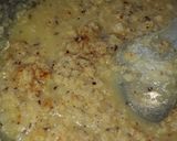 A picture of step 4 of Coconut burfi.