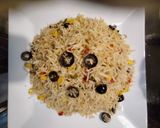A picture of step 6 of Mexican Rice.