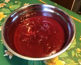 Une image de l'étape 8 de Compote de pommes et pêches de vigne.