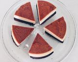 Hình bước làm 1 của món Chocolate flan cake - bánh gato flan