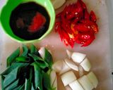 Foto langkah ke 1 dari resep Tumis Udang Tahu.