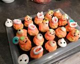 Une image de l'étape 7 de Plateau de choux gourmands d'halloween.