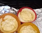A picture of step 7 of Sugar free mini Bakewell 🍮 tarts (airfryer).