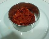 Foto del paso 4 de la receta Tartar de pulpo, maíz dulce y pimientos del piquillo