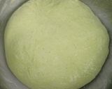 Foto langkah ke 4 dari resep Pandan Biji Wijen Hitam Sourdough Bread.