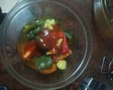 Foto del paso 2 de la receta: Calamares y papas fritas con salsa brava asada