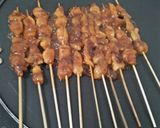 Foto langkah ke 5 dari resep Sate Ayam Bumbu Kacang.