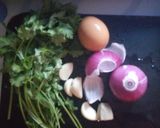 A picture of step 1 of Irrish potatoes banjia.