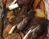 A picture of step 8 of Baked Lamb.