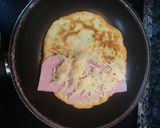 Foto del paso 2 de la receta: 231. Tortitas de calabacín rellenas de jamón y mozzarella