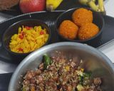A picture of step 4 of #cook pad India#viswakarma puja today in northeast east india.