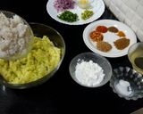 A picture of step 4 of Zucchini Kabab.
