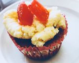 Φωτογραφία βήματος 8 της συνταγής Cupcake με γλάσο αναρή-βούτυρο και Παφίτικα λουκούμια τριανταφύλλου