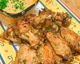 Foto langkah ke 4 dari resep Roasted Chicken Wings with Homemade Spicy Garlic Mayo.