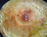 Foto del paso 9 de la receta: Pizza con masa de papa hecha en sartén...🤔🤨🙄🍕🧀🍳🌰🍆🧀🍕