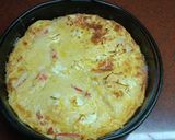 A picture of step 4 of Fritata simplica.