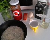 Foto del paso 2 de la receta: Arroz con compañía en Placa de inducción (9 ingredientes)