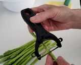 蒜味四蔬（蘑菇、蘆筍、玉米筍、四季豆）無水料理的食譜步驟1照片