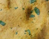 A picture of step 3 of Makki Methi Paratha With Turnip And Kohlrabi Stir fry.