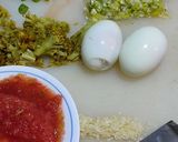 Foto del paso 1 de la receta: Fettuccine con tocineta y huevo