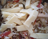 Foto del paso 2 de la receta: Tarta de cebolla, queso y arroz!!!