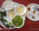 A picture of step 1 of Broccoli paneer Mughlai parata.