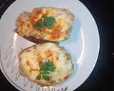 Foto del paso 5 de la receta: Berenjenas rellenas de carne picada de lomo y champiñones