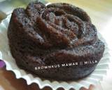 Brownies Kukus Mawar langkah memasak 9 foto