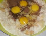 Foto del paso 3 de la receta: Pudín de pan con nueces y pasas.