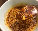 A picture of step 4 of Beef Sauce Dan Dan Noodles.