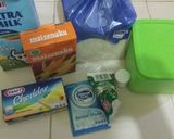 Foto langkah ke 1 dari resep Setup Roti Keju coklat.