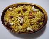 A picture of step 3 of Roasted Namkeen (less Oil).