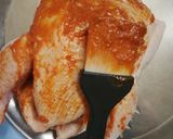 A picture of step 3 of Masala roast whole Chicken.