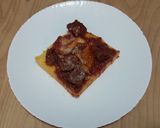 Pas rețetă Mămăligă cu sos de carne de vită 10 fotografie