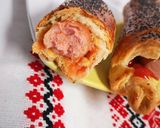 Pas rețetă Cornuri pufoase pentru hot dog sau Sandwich de casă 7 fotografie