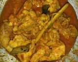 Foto langkah ke 3 dari resep Gulai ayam pedas.