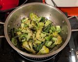 A picture of step 6 of Stir fried greens with herbs.