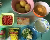 Foto langkah ke 1 dari resep Potato Cheese Ball (bola2 kentang Keju).