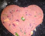 A picture of step 9 of Pav bhaji heart Paratha.