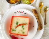 A picture of step 4 of Gujarati kadhi.