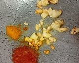 A picture of step 2 of Kashmiri Raita.